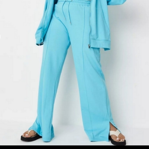 Playboy x Missguided Wide Leg Joggers - Picture 2 of 7